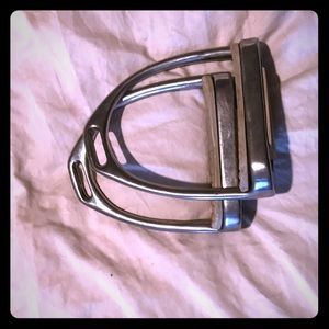Offset eye english irons stirrups